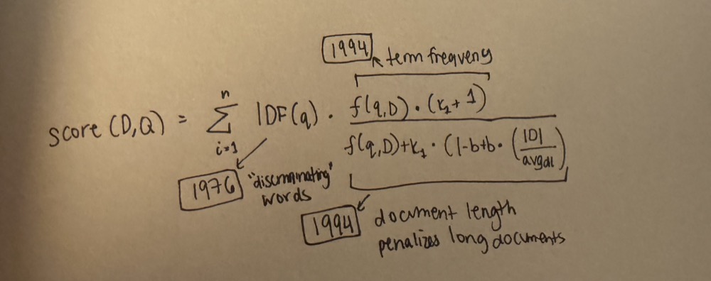 BM25 paper excerpt