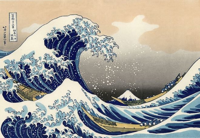The Great Wave off Kanagawa, 1832